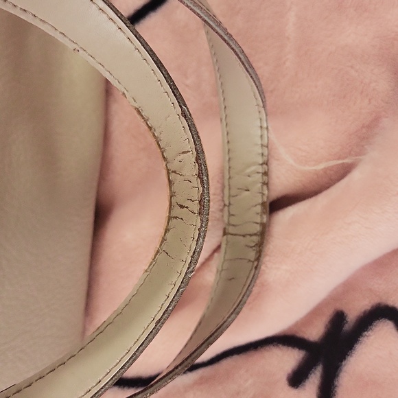 Michael Kors tan leather shoulder bag Whitney Pebble Leather Tote - Picture 13 of 16